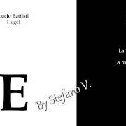 El texto musical STANZE COME QUESTA de LUCIO BATTISTI también está presente en el álbum Hegel (1994)