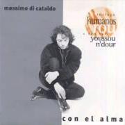 El texto musical COLGADO DE TI de MASSIMO DI CATALDO también está presente en el álbum Con el alma (1997)