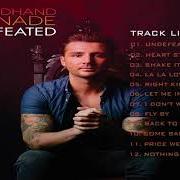 El texto musical SHAKE IT OFF de SECONDHAND SERENADE también está presente en el álbum Undefeated (2014)