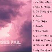 El texto musical SURRENDER de SENSES FAIL también está presente en el álbum Pull the thorns from you heart (2015)