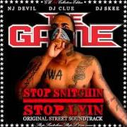 El texto musical FREEZE de THE GAME también está presente en el álbum Stop snitchin, stop lyin (2005)