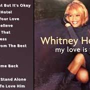 El texto musical WHEN YOU BELIEVE de WHITNEY HOUSTON también está presente en el álbum My love is your love (1998)