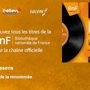 El texto musical DANS L'EAU DE LA CLAIRE FONTAINE de GEORGES BRASSENS también está presente en el álbum Les trompettes de la renomme (1961)