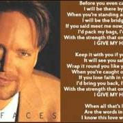 El texto musical I GIVE MY HEART de JOHN BERRY también está presente en el álbum Faces (1996)