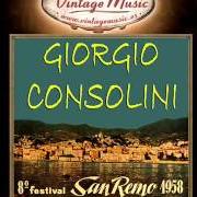 El texto musical VECCHIO SCARPONE de GIORGIO CONSOLINI & GINO LATILLA & DOPPIO QUINTETTO VOCALE también está presente en el álbum Sanremo