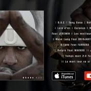 El texto musical LOIN D'ICI de BOOBA también está presente en el álbum D.U.C (2015)
