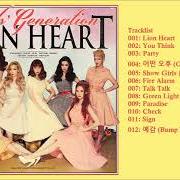 El texto musical LION HEART de GIRLS' GENERATION también está presente en el álbum Lion heart (2015)