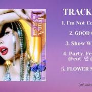 El texto musical PARTY, FEEL, LOVE de HYUNA también está presente en el álbum I'm not cool (2021)