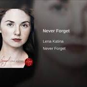 El texto musical STAY de LENA KATINA también está presente en el álbum Never forget