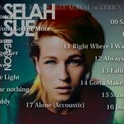 El texto musical STAND BACK de SELAH SUE también está presente en el álbum Reason (2015)