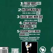 El texto musical BLESSÉ DANS MON EGO de LA RUMEUR también está presente en el álbum Le poison d'avril (1997)