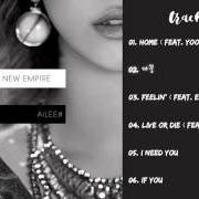 El texto musical FEELIN' de AILEE también está presente en el álbum A new empire (2016)