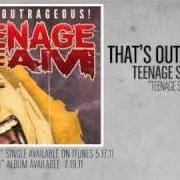 El texto musical THE NEW YORK CHAINSAW MASSACRE de THAT'S OUTRAGEOUS! también está presente en el álbum Teenage scream