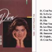 El texto musical ELLE de CELINE DION también está presente en el álbum C'est pour toi (1985)