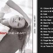 El texto musical I DROVE ALL NIGHT de CELINE DION también está presente en el álbum One heart (2003)