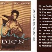 El texto musical ONLY ONE ROAD de CELINE DION también está presente en el álbum The colour of my love (1993)