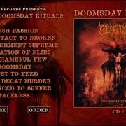 El texto musical GENERATION OF FLIES de CENTINEX también está presente en el álbum Doomsday rituals (2016)