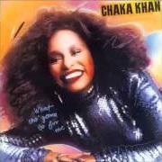 El texto musical WE CAN WORK IT OUT de CHAKA KHAN también está presente en el álbum What cha' gonna do for me? (1981)