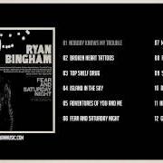 El texto musical SNOW FALLS IN JUNE de RYAN BINGHAM también está presente en el álbum Fear and saturday night (2015)