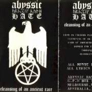 El texto musical DAMNED FOR ETERNITY de ABYSSIC HATE también está presente en el álbum Cleansing of an ancient race - demo (1994)