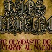 El texto musical ODIO & AMOR de KAOS URBANO también está presente en el álbum Te olvidaste de matarme al nacer (2011)