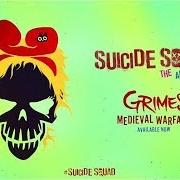 El texto musical MEDIEVAL WARFARE de GRIMES también está presente en el álbum Suicide squad: the album (2016)