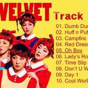 El texto musical OH BOY de RED VELVET también está presente en el álbum The red - the 1st album (2015)