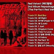 El texto musical ALL RIGHT de RED VELVET también está presente en el álbum The perfect red velvet - the 2nd album repackage (2018)
