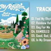 El texto musical BAMBOLEO de RED VELVET también está presente en el álbum The reve festival 2022 - feel my rhythm (2022)