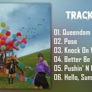 El texto musical HELLO, SUNSET (?? ??) de RED VELVET también está presente en el álbum Queendom (2021)