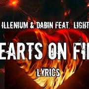 El texto musical HEARTS ON FIRE de ILLENIUM también está presente en el álbum Hearts on fire (2021)