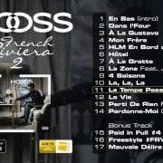 El texto musical HÔTEL de HOOSS también está presente en el álbum French riviera, vol. 2 (2016)