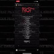 El texto musical S8 K4SS4 de IZI también está presente en el álbum Riot (2020)