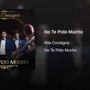 El texto musical NO TE PIDO MUCHO de ALTA CONSIGNA también está presente en el álbum No te pido mucho (2017)