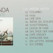 El texto musical 0043 de WANDA también está presente en el álbum Niente (2017)