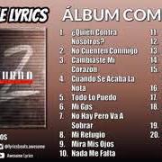 El texto musical SIN TI de ALEX ZURDO también está presente en el álbum ¿quién contra nosotros? (2018)