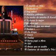 El texto musical MALDITA POBREZA de BAD BUNNY también está presente en el álbum El último tour del mundo (2020)