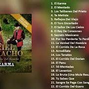 El texto musical EL MENTADO de LOS PLEBES DEL RANCHO DE ARIEL CAMACHO también está presente en el álbum El karma (2014)
