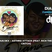 El texto musical DIRTY B de FAMOUS DEX también está presente en el álbum Diana (2020)