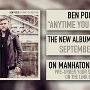 El texto musical HOLDING ON de BEN POOLE también está presente en el álbum Anytime you need me (2018)