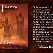 El texto musical LA IRA de LEO JIMÉNEZ también está presente en el álbum Mesías (2019)