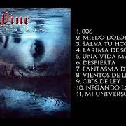 El texto musical NEGANDO LO ENVIDENTE de RED WINE también está presente en el álbum Cenizas (2004)