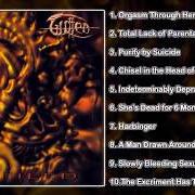 El texto musical ORGASM THROUGH HER ENTRAILS de GUTTED también está presente en el álbum Defiled (2001)