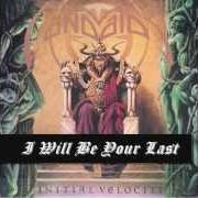 El texto musical I WILL BE YOUR LAST de MANDATOR también está presente en el álbum Initial velocity (1988)