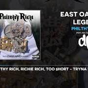 El texto musical DON'T FORGET de PHILTHY RICH también está presente en el álbum East oakland legend (2019)