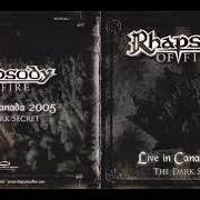 El texto musical NIGHTFALL ON THE GREY MOUNTAINS de RHAPSODY también está presente en el álbum Live in canada 2005 - the dark secret (2006)