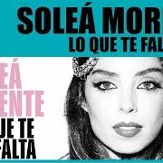 El texto musical COCA-COLA de SOLEÁ MORENTE también está presente en el álbum Lo que te falta (2020)