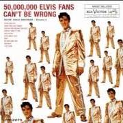 El texto musical ONE NIGHT de ELVIS PRESLEY también está presente en el álbum 50,000,000 elvis fans can't be wrong (1959)