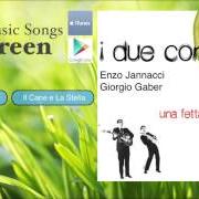 El texto musical DORMI PICCINO de ENZO JANNACCI también está presente en el álbum Enzo jannacci e giorgio gaber (1960)