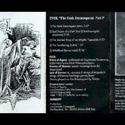 El texto musical THE AWAKENING de EVOL también está presente en el álbum The dark dreamquest part i (1994)
